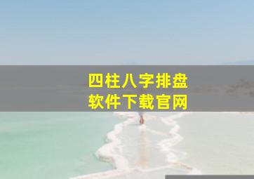 四柱八字排盘软件下载官网