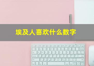 埃及人喜欢什么数字