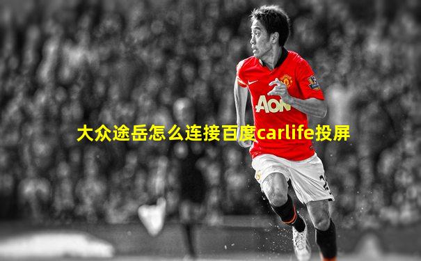 大众途岳怎么连接百度carlife投屏