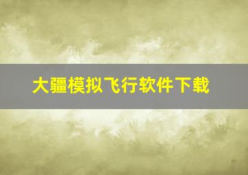 大疆模拟飞行软件下载