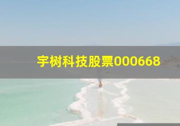 宇树科技股票000668