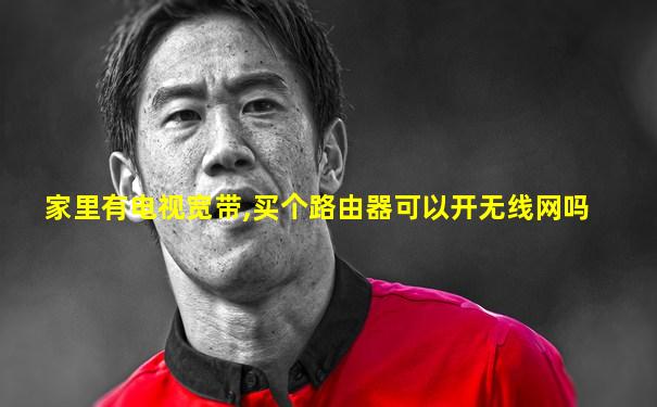 家里有电视宽带,买个路由器可以开无线网吗