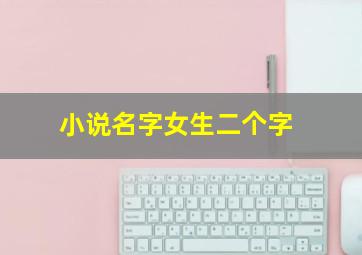 小说名字女生二个字