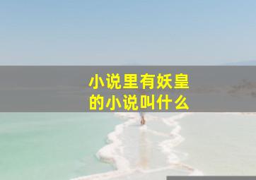 小说里有妖皇的小说叫什么