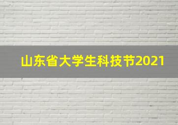 山东省大学生科技节2021