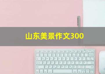 山东美景作文300