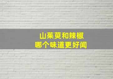 山茱萸和辣椒哪个味道更好闻