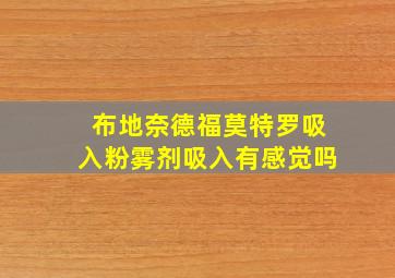 布地奈德福莫特罗吸入粉雾剂吸入有感觉吗