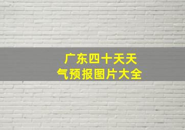 广东四十天天气预报图片大全