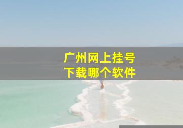 广州网上挂号下载哪个软件