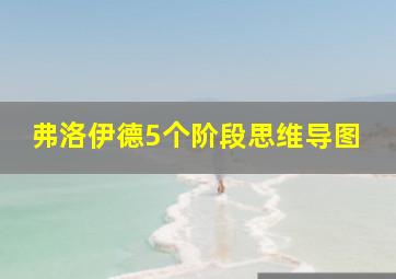 弗洛伊德5个阶段思维导图