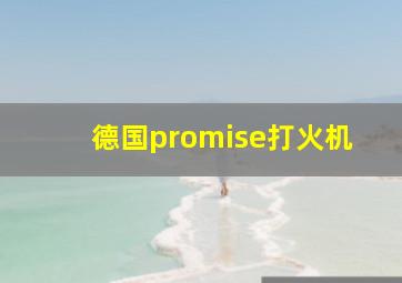 德国promise打火机