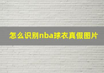 怎么识别nba球衣真假图片