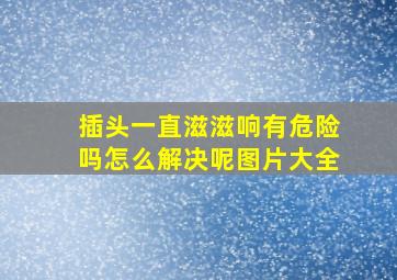 插头一直滋滋响有危险吗怎么解决呢图片大全