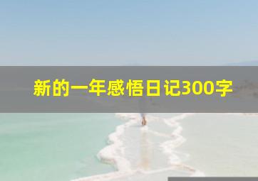 新的一年感悟日记300字