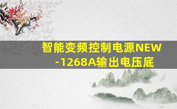 智能变频控制电源NEW-1268A输出电压底