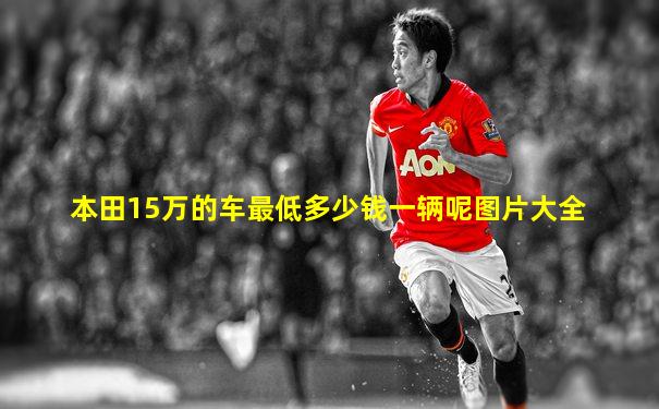 本田15万的车最低多少钱一辆呢图片大全