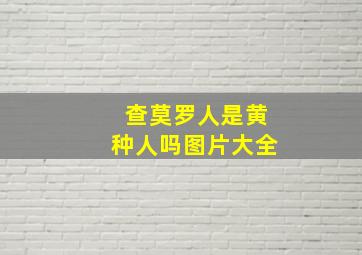 查莫罗人是黄种人吗图片大全