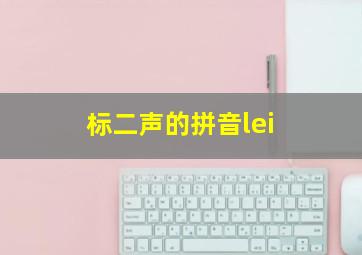 标二声的拼音lei