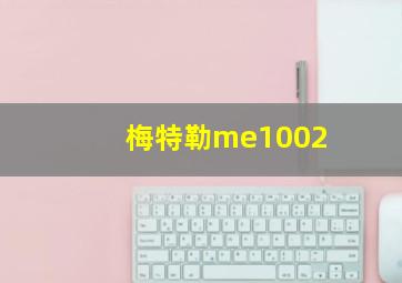 梅特勒me1002