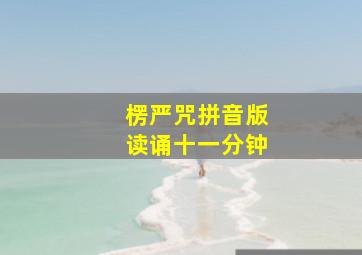 楞严咒拼音版读诵十一分钟