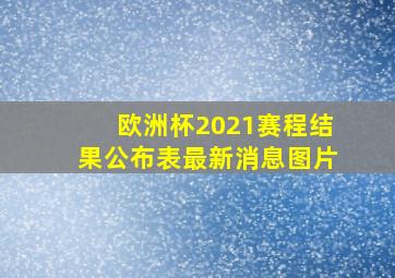 欧洲杯2021赛程结果公布表最新消息图片