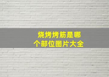 烧烤烤筋是哪个部位图片大全