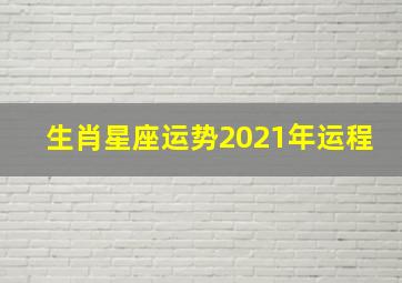 生肖星座运势2021年运程