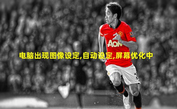 电脑出现图像设定,自动设定,屏幕优化中