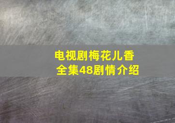 电视剧梅花儿香全集48剧情介绍