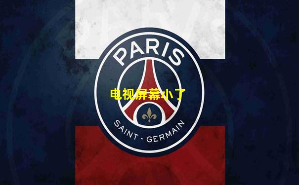 电视屏幕小了