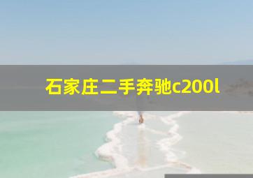 石家庄二手奔驰c200l