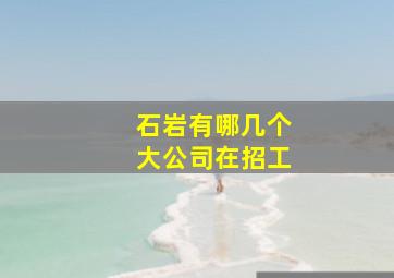 石岩有哪几个大公司在招工