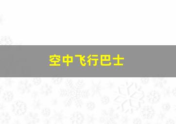 空中飞行巴士