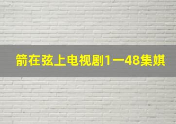 箭在弦上电视剧1一48集娸