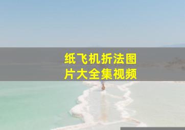 纸飞机折法图片大全集视频