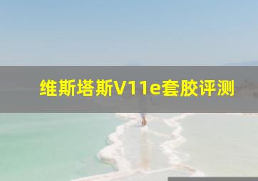 维斯塔斯V11e套胶评测