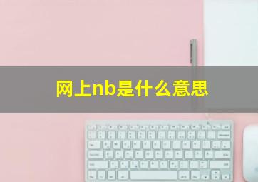 网上nb是什么意思