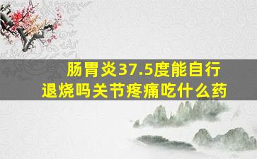 肠胃炎37.5度能自行退烧吗关节疼痛吃什么药