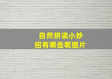 自然拼读小妙招有哪些呢图片