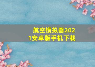 航空模拟器2021安卓版手机下载