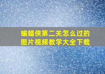 蝙蝠侠第二关怎么过的图片视频教学大全下载