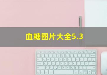 血糖图片大全5.3