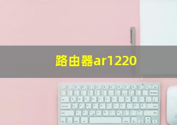 路由器ar1220