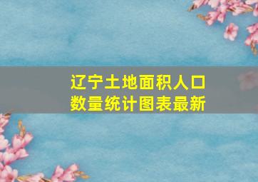 辽宁土地面积人口数量统计图表最新