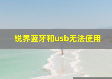 锐界蓝牙和usb无法使用