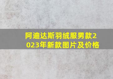 阿迪达斯羽绒服男款2023年新款图片及价格