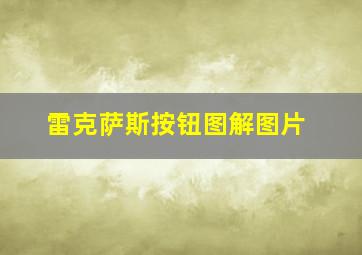 雷克萨斯按钮图解图片