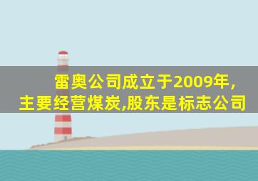 雷奥公司成立于2009年,主要经营煤炭,股东是标志公司