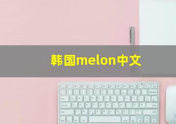 韩国melon中文